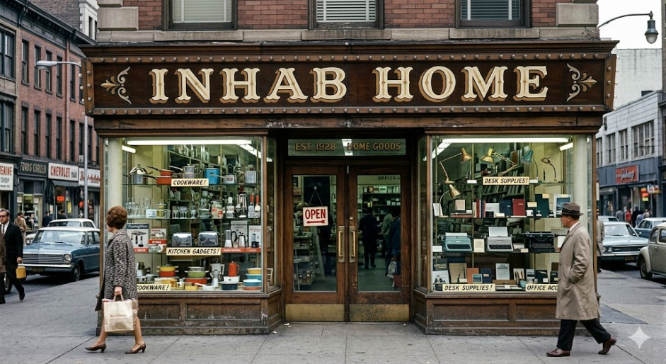 Inhab store exterior